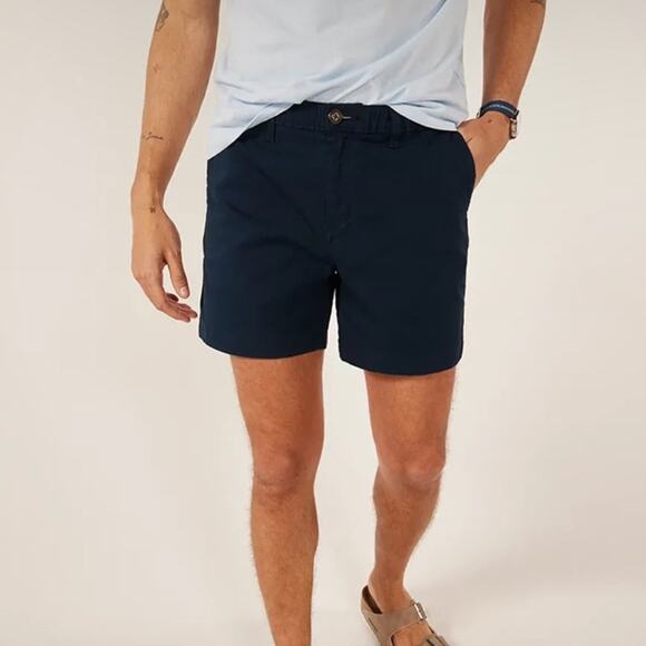 Chubbies The Armadas Originals Stretch 5.5" Inseam Shorts in Navy Blue NEW - Picture 1 of 10